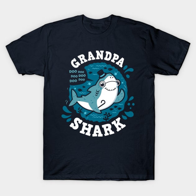 Grandpa Shark T-Shirt by Olipop